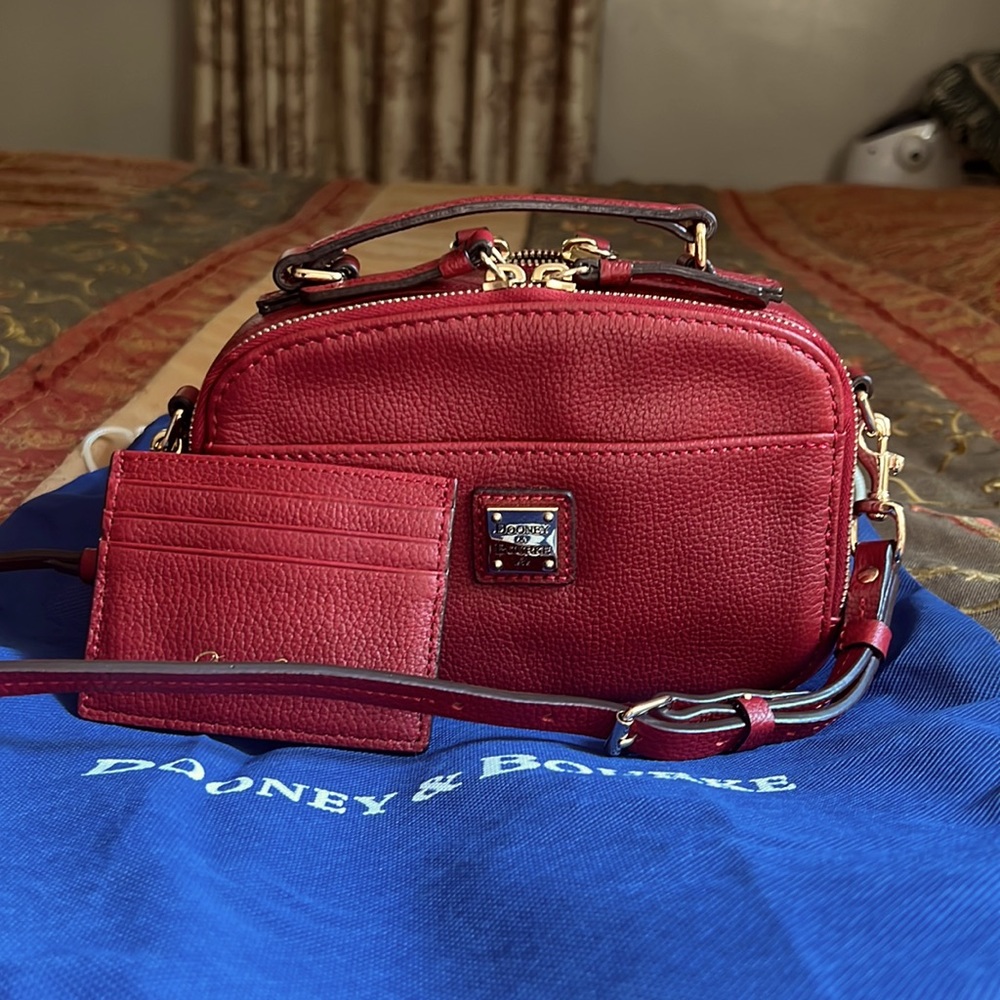 Dooney & Bourke Belvedere Cranberry Red